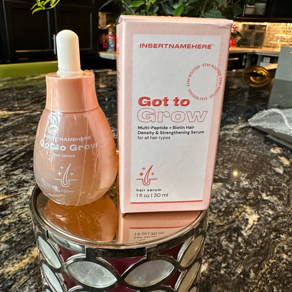 INH Got to Grow multi peptide biotin hair density serum new in box 1fl oz